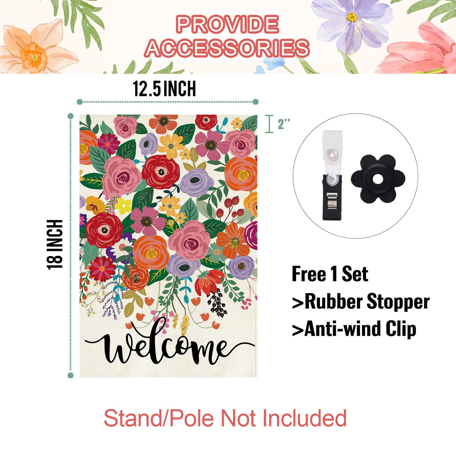 Baccessor creative home decor flag ideal for seasonal collections.
