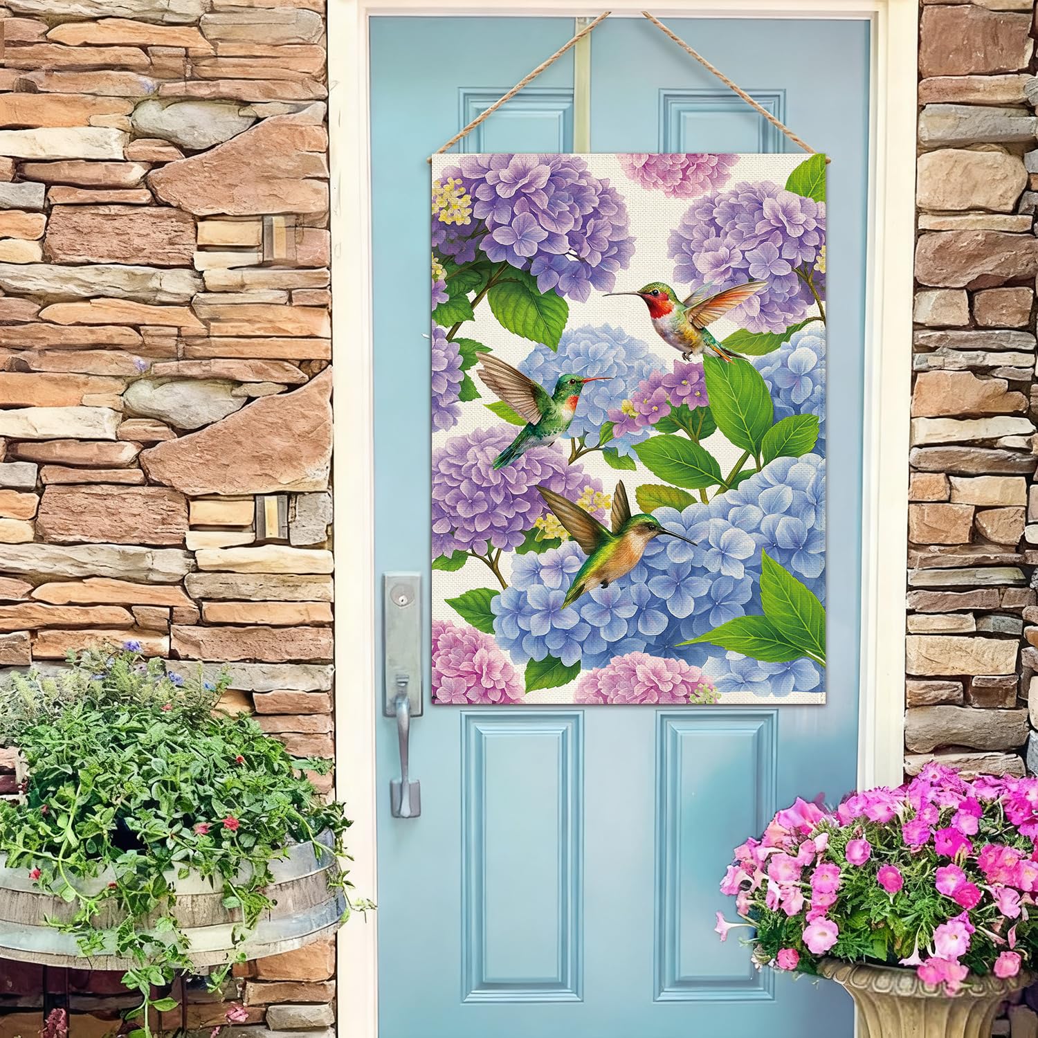 Baccessor seasonal outdoor decor flag enhances curb appeal