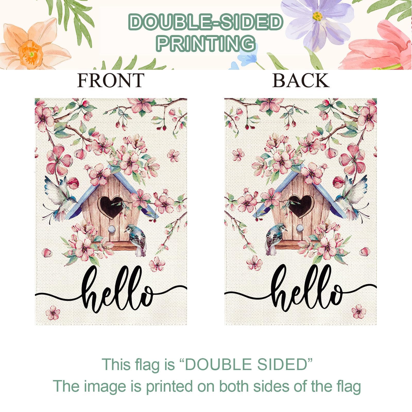 Baccessor weatherproof flag endures rain and snow while staying colorful