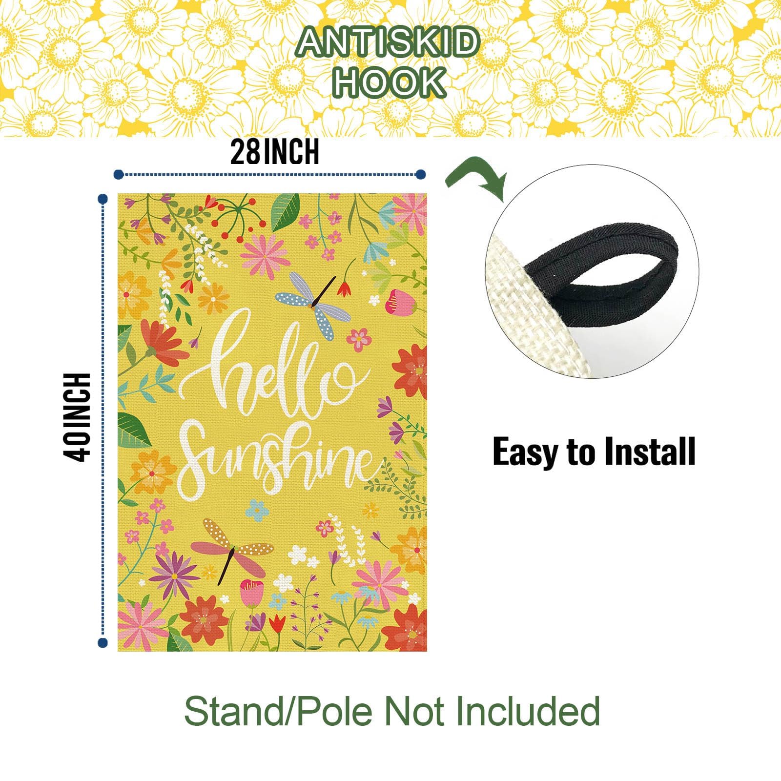 Baccessor sturdy stitching emphasizes durability for outdoor use