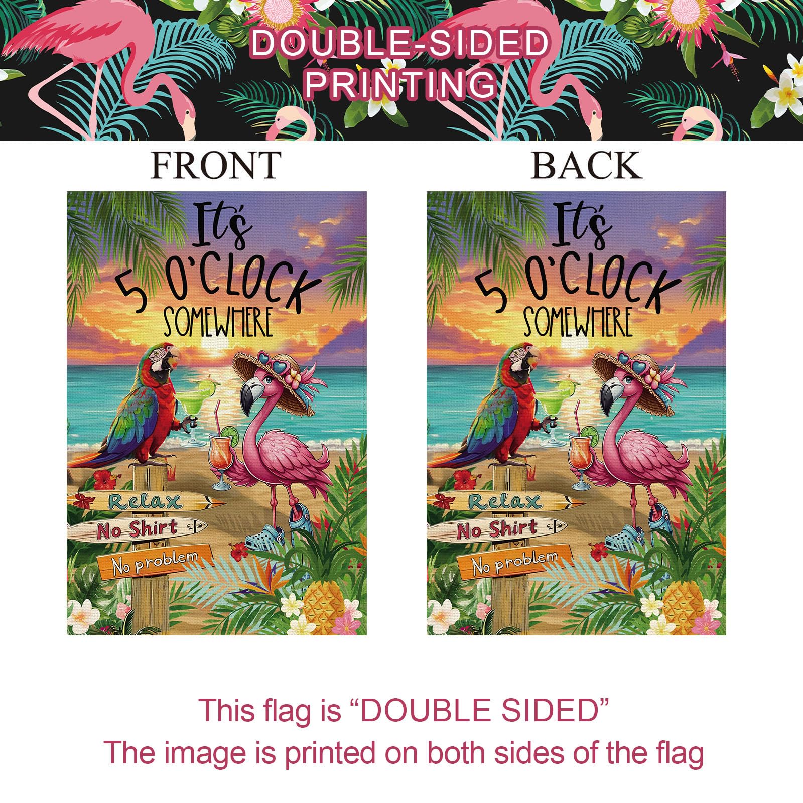 Baccessor sleeve-fit for standard flag poles enables easy setup.