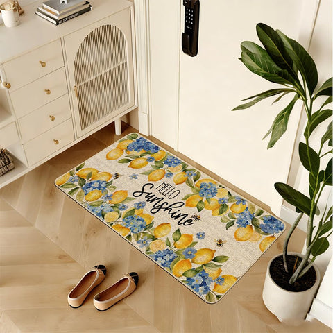 Baccessor Doormat low-profile design eases door clearance.