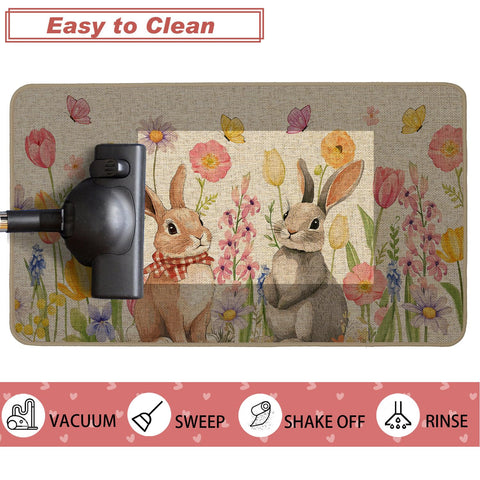 Baccessor Weather-Resistant Mat withstands rain and snow for year-round use.
