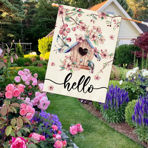 Baccessor large 28x40 inch flag stands proudly in outdoor spaces.