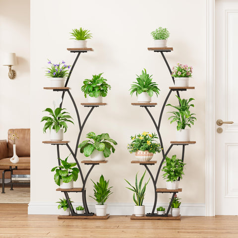 BACEKOLL 61-inch grow-light stand showing full-spectrum lighting.
