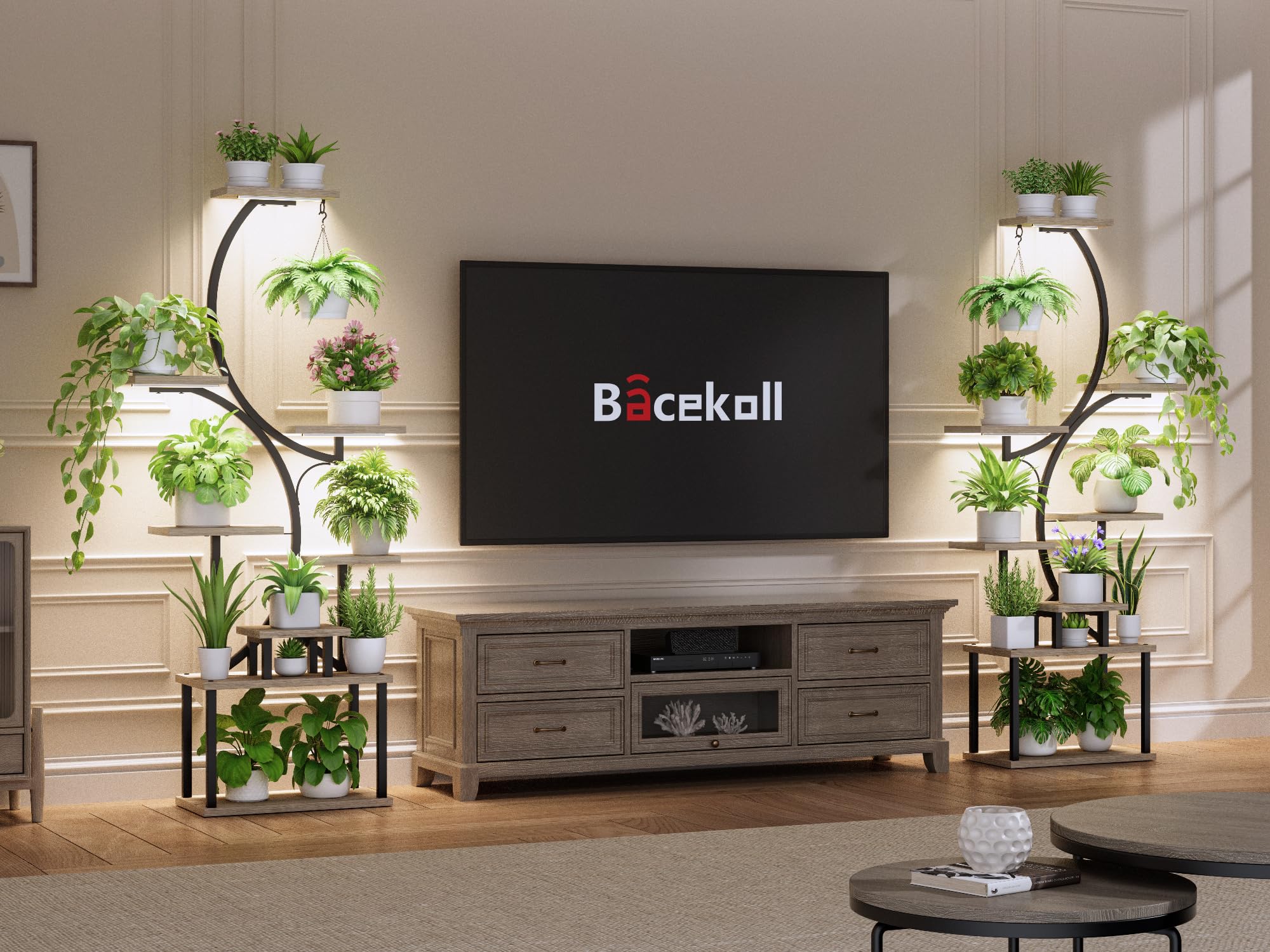 BACEKOLL robust iron frame resists rust in homes.