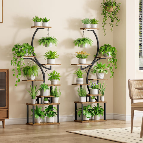 BACEKOLL hooks for hanging plants, expanding display options