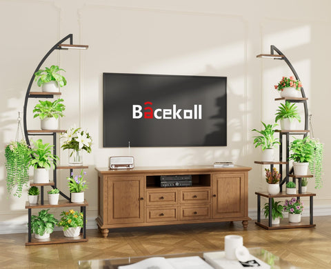 BACEKOLL sturdy iron frame with rust resistant baked finish