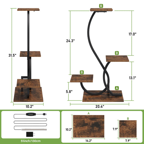 BACEKOLL rust-resistant iron frame ensures lasting stability