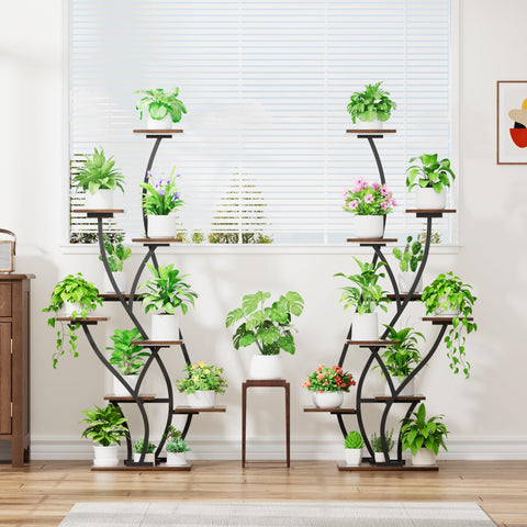 BACEKOLL sturdy iron frame provides stable support for heavy pots