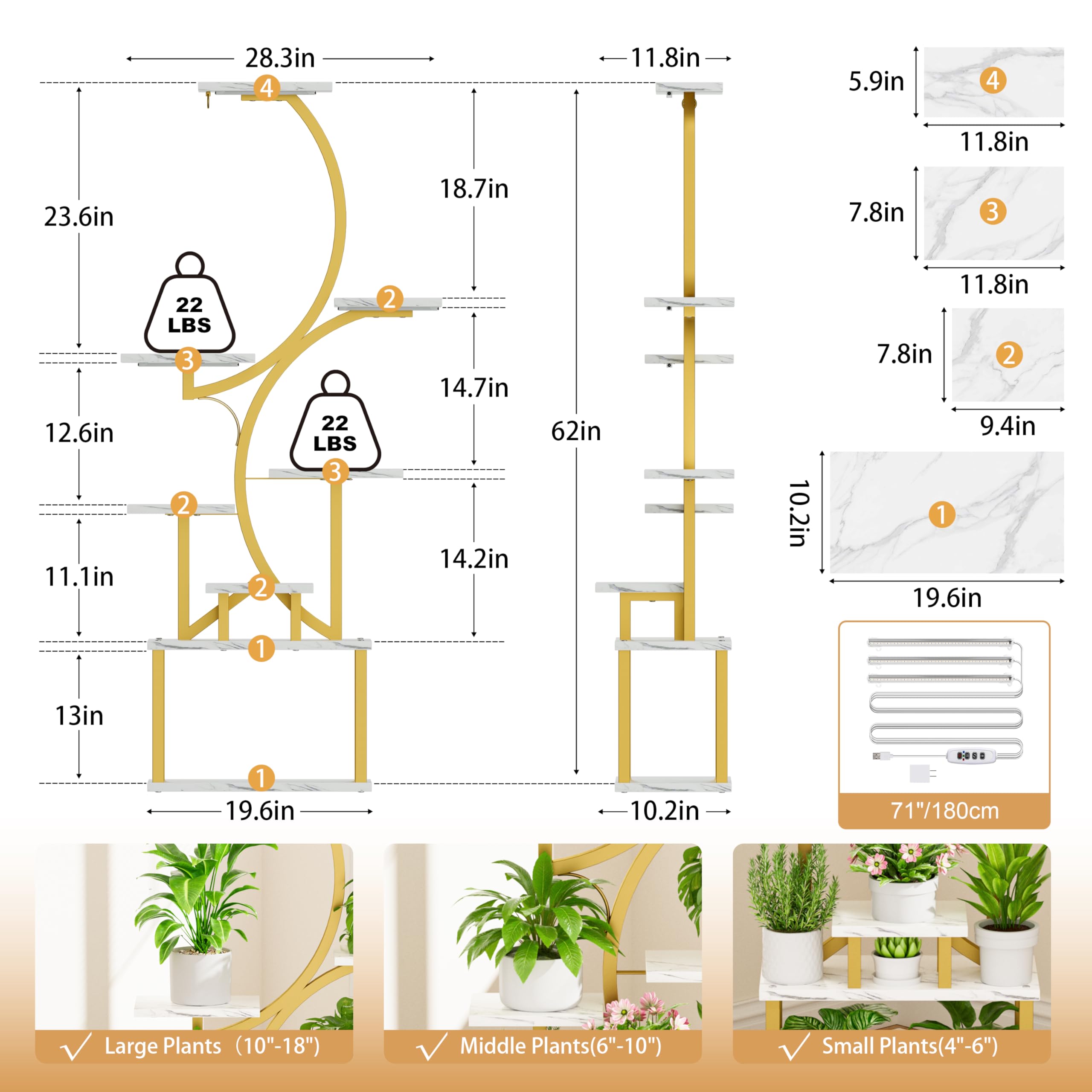 Corner placement idea for living room elegance