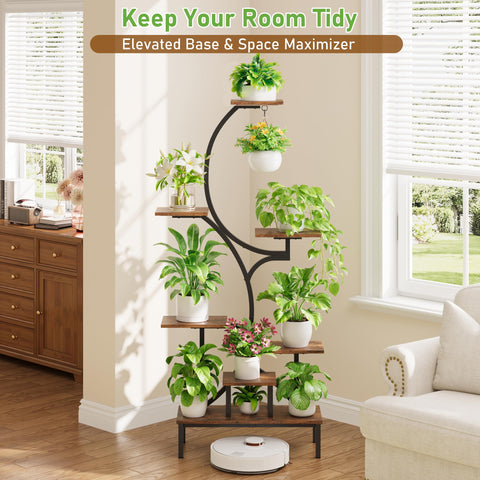 BACEKOLL vertical space-saving layout for organized indoor plants
