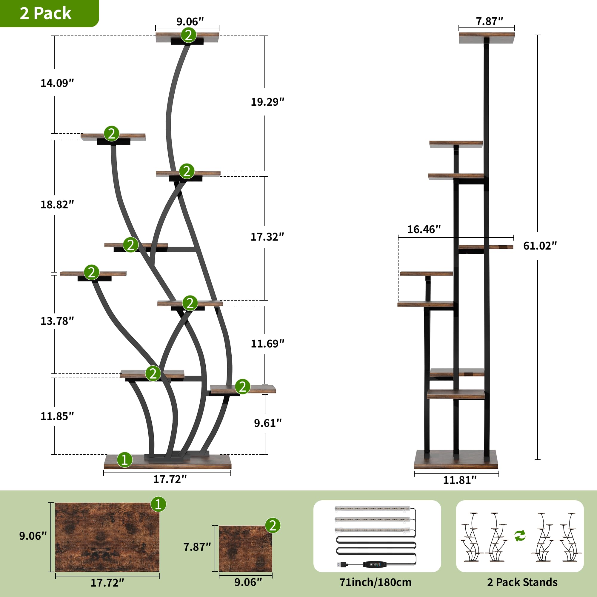 BACEKOLL wall straps secure the stand for safe homes