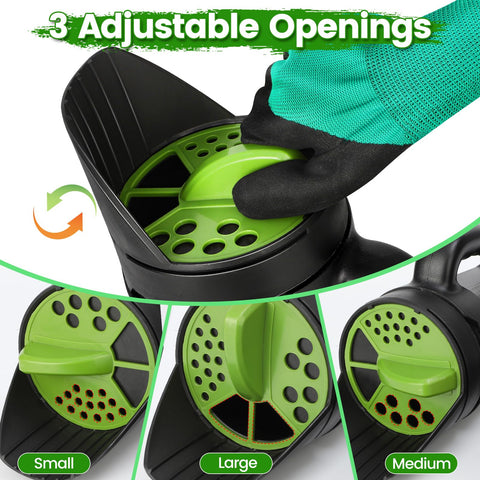 Bacetuao portable handheld spreader for easy use on small to medium spaces.