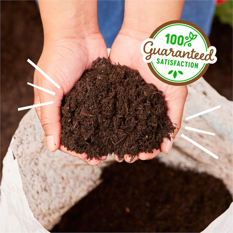 Back to the Roots upcycled plant matter base for eco-friendly gardening.
