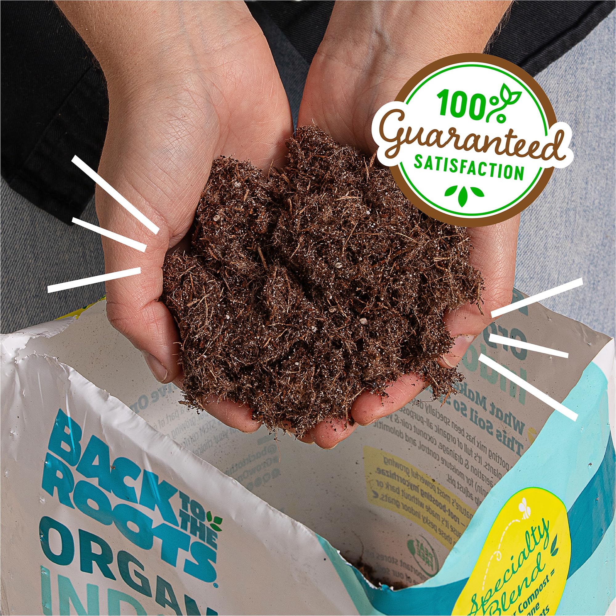 Back to the Roots eco-friendly packaging supports sustainable gardening