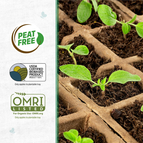 Back to the Roots eco-packaging highlights biodegradability and sustainability