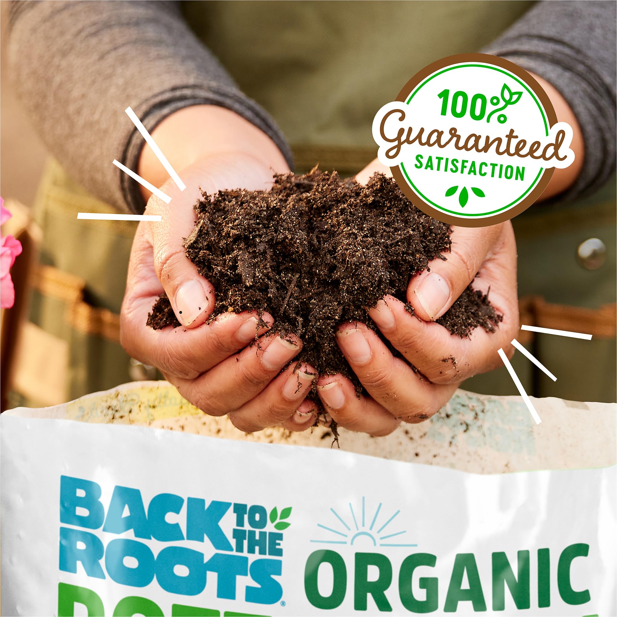 Back to the Roots made-in-USA potting mix supports local production and reliable quality.