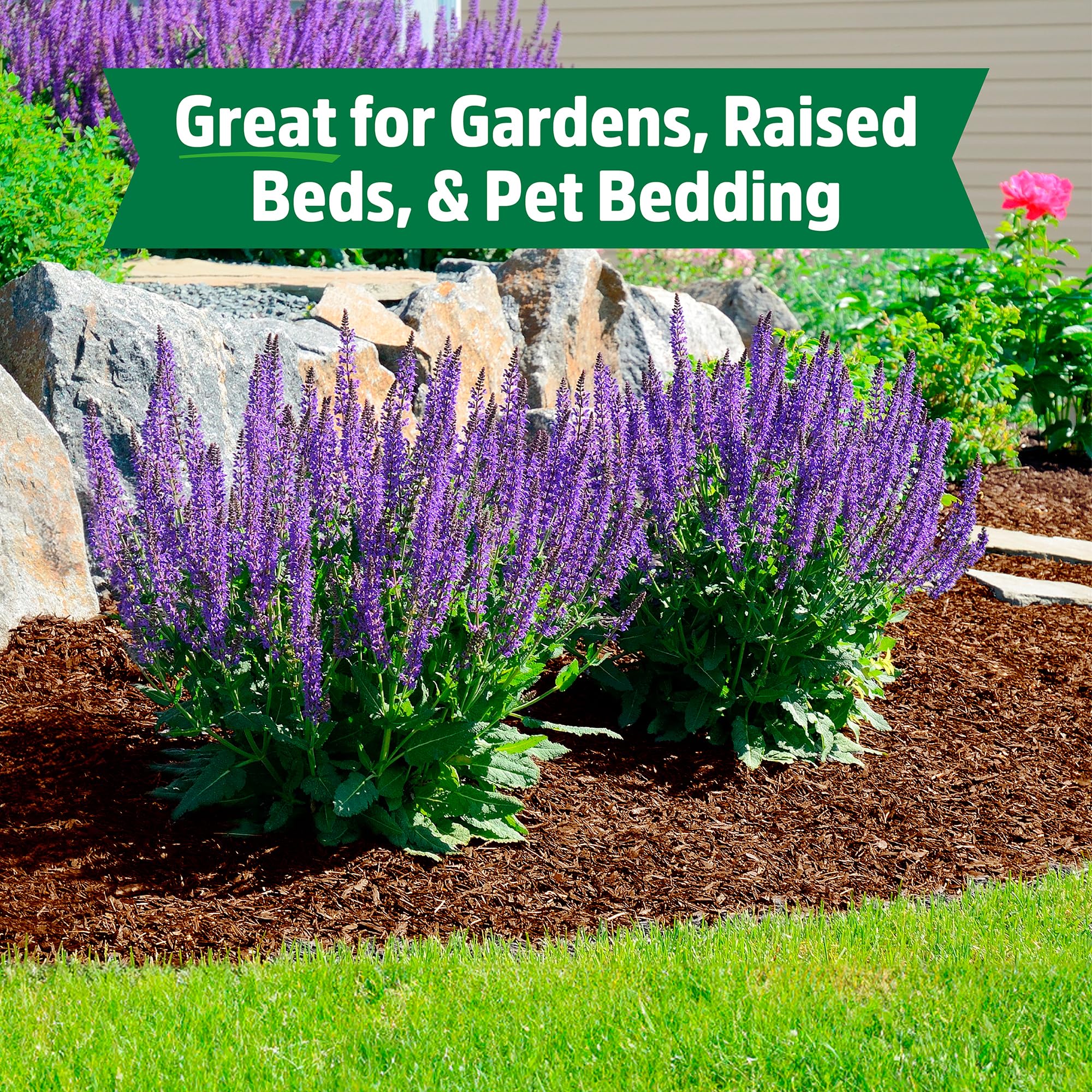 Back to the Roots mulch for pet bedding offers a natural, comfortable option.