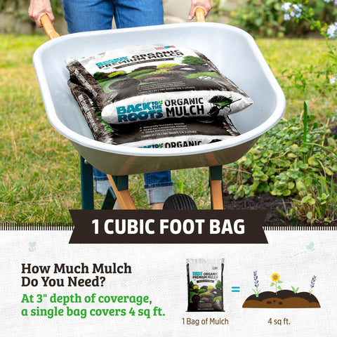 Back to the Roots mulch in container use