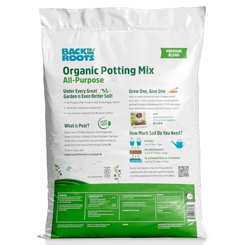 Back to the Roots USA-made mulch packaging
