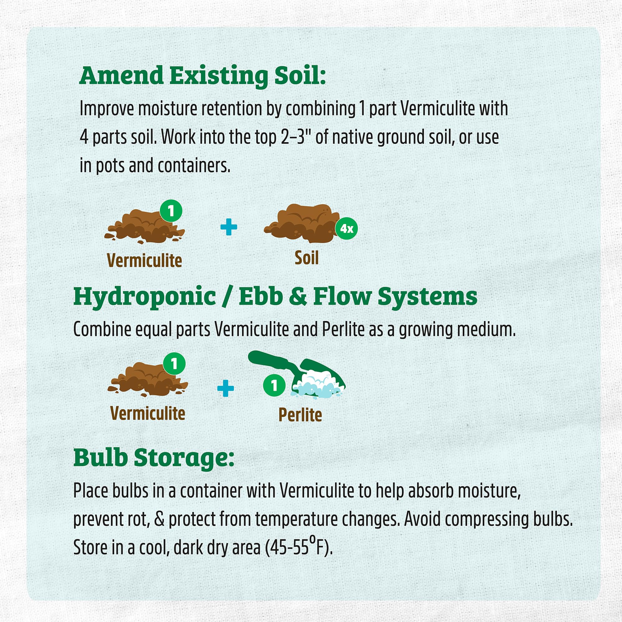 Back to the Roots vermiculite is Made in the USA and supports eco-friendly gardening.