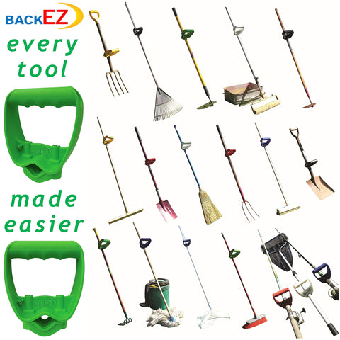 BackEZ EVR-Grip rubber strip close-up highlighting grip comfort.