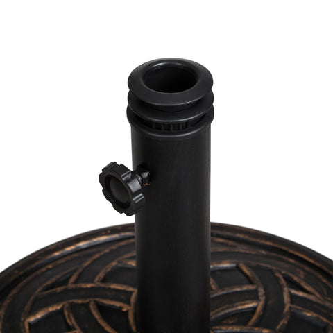 Backyard Expressions adapters for 1.5 to 2 in poles ensure universal compatibility.
