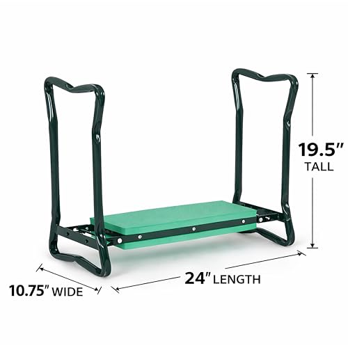 Backyard Expressions Sturdy steel tubing provides stable support during yard tasks.