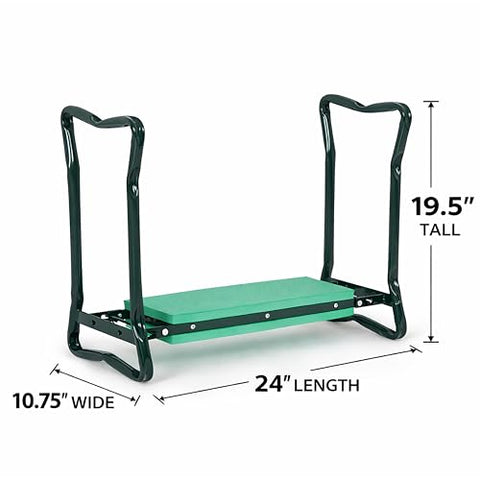 Backyard Expressions Sturdy steel tubing provides stable support during yard tasks.