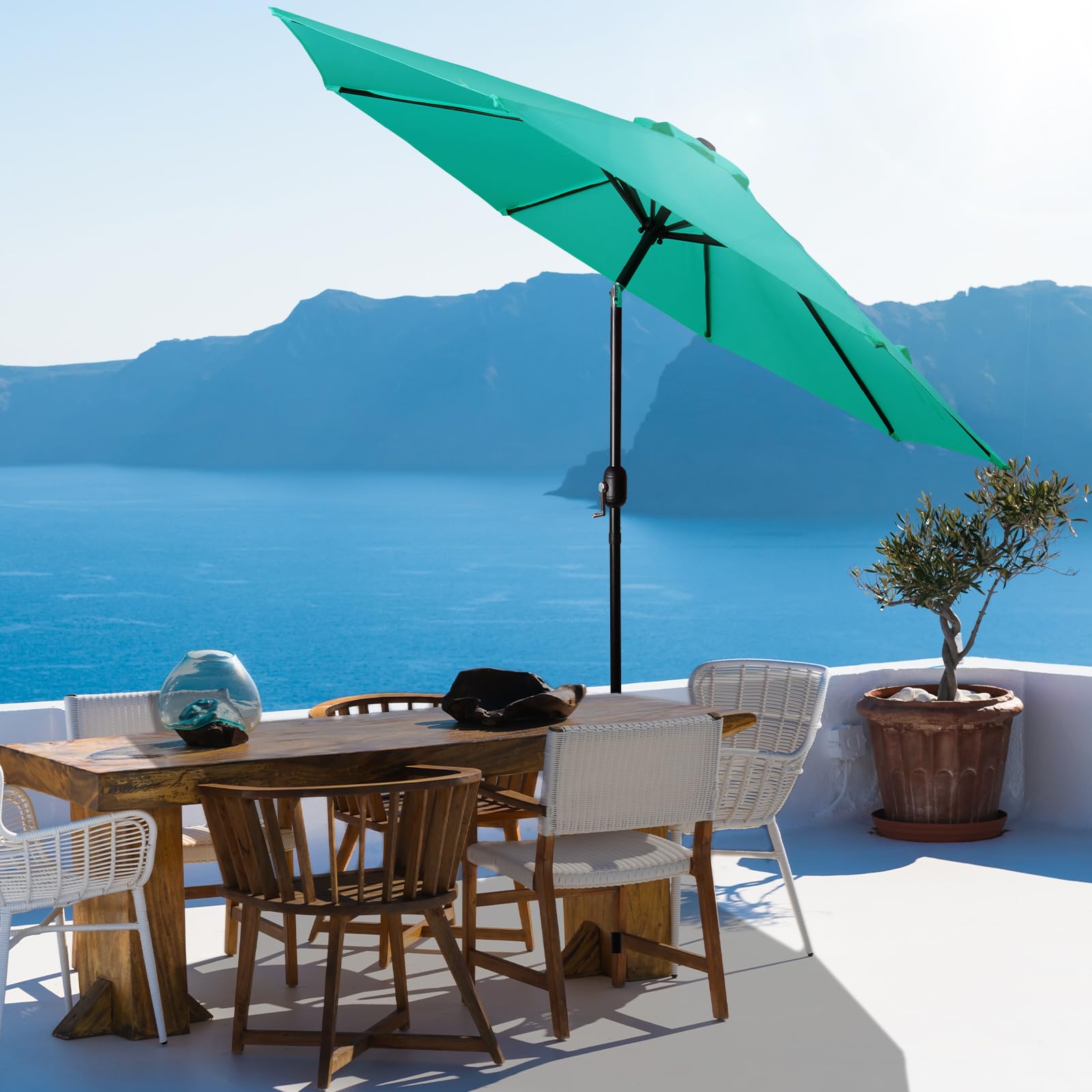 Backyard Expressions stylish color options complement any outdoor decor.