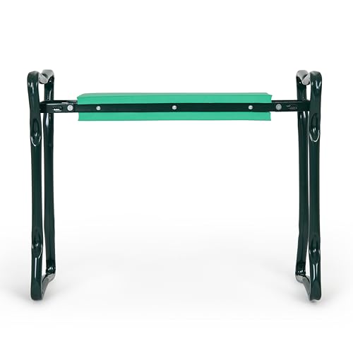 Backyard Expressions Thick kneeling pad reduces knee pressure for longer sessions.