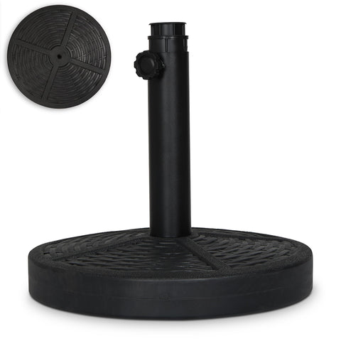 Backyard Expressions umbrella base heavy-duty stability for windy patios