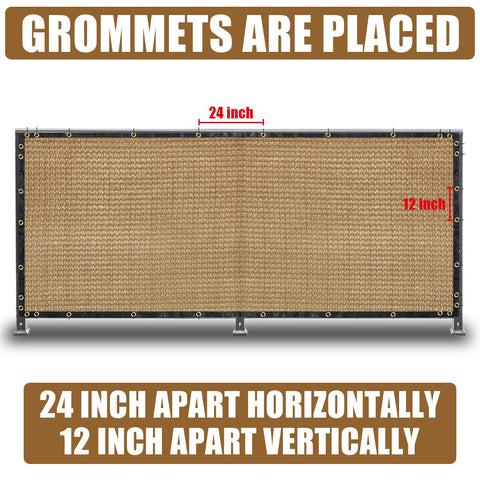 BADAO fence slats kit quick privacy upgrade with wind blocking
