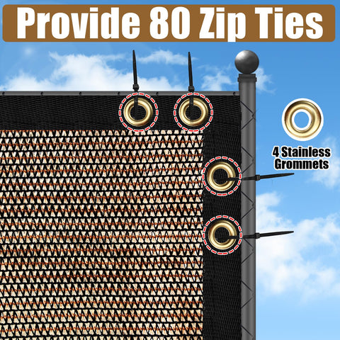 BADAO noise-blocking privacy screen reducing external disturbances in a yard.