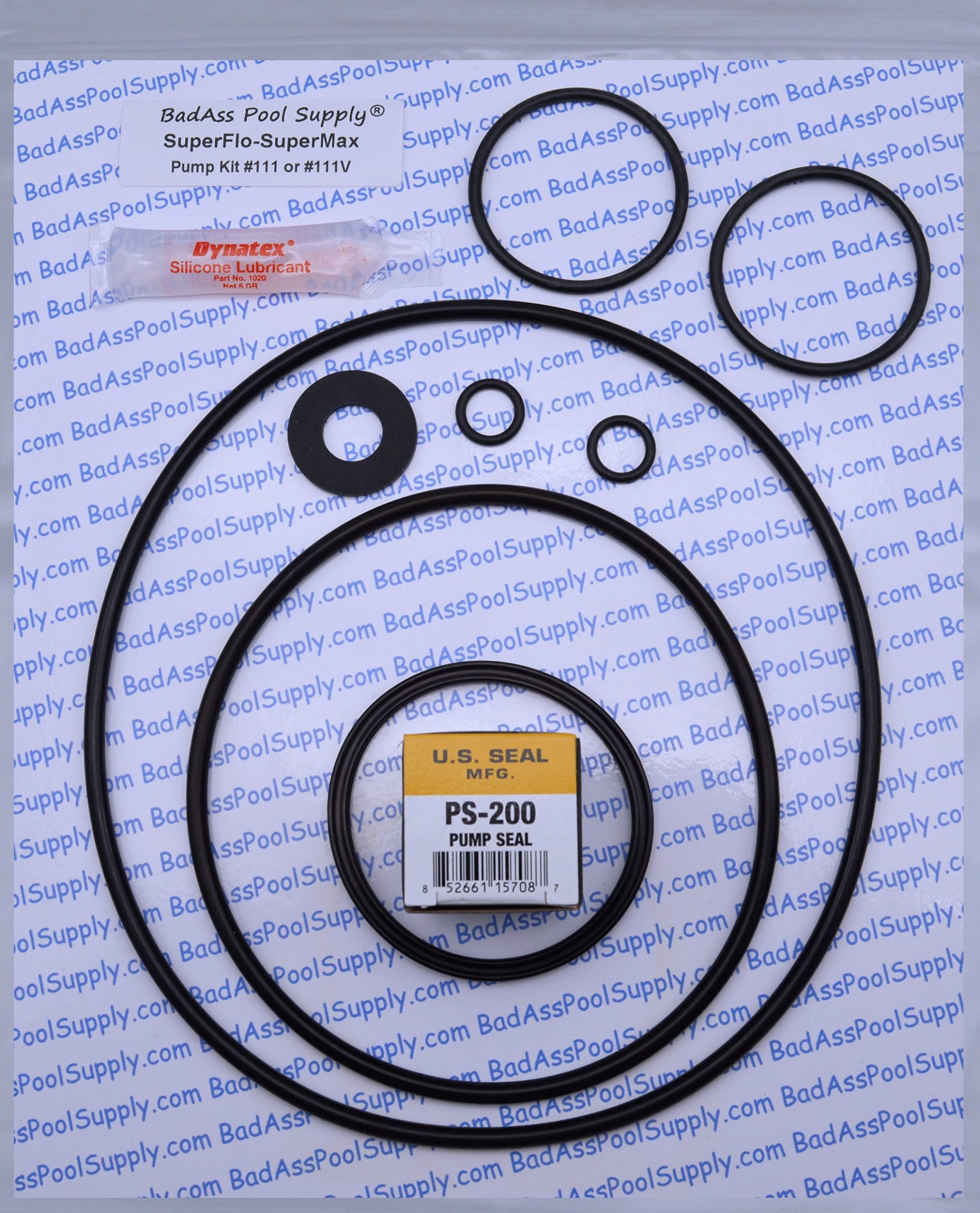 BadAss Pool Supply diffuser quad ring for Pentair SuperFlo, maintains seal integrity during operation.