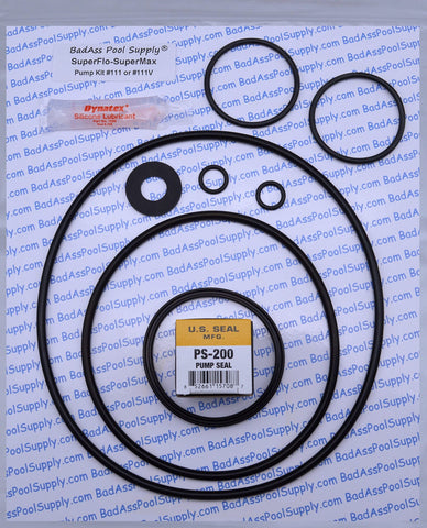 BadAss Pool Supply diffuser quad ring for Pentair SuperFlo, maintains seal integrity during operation.