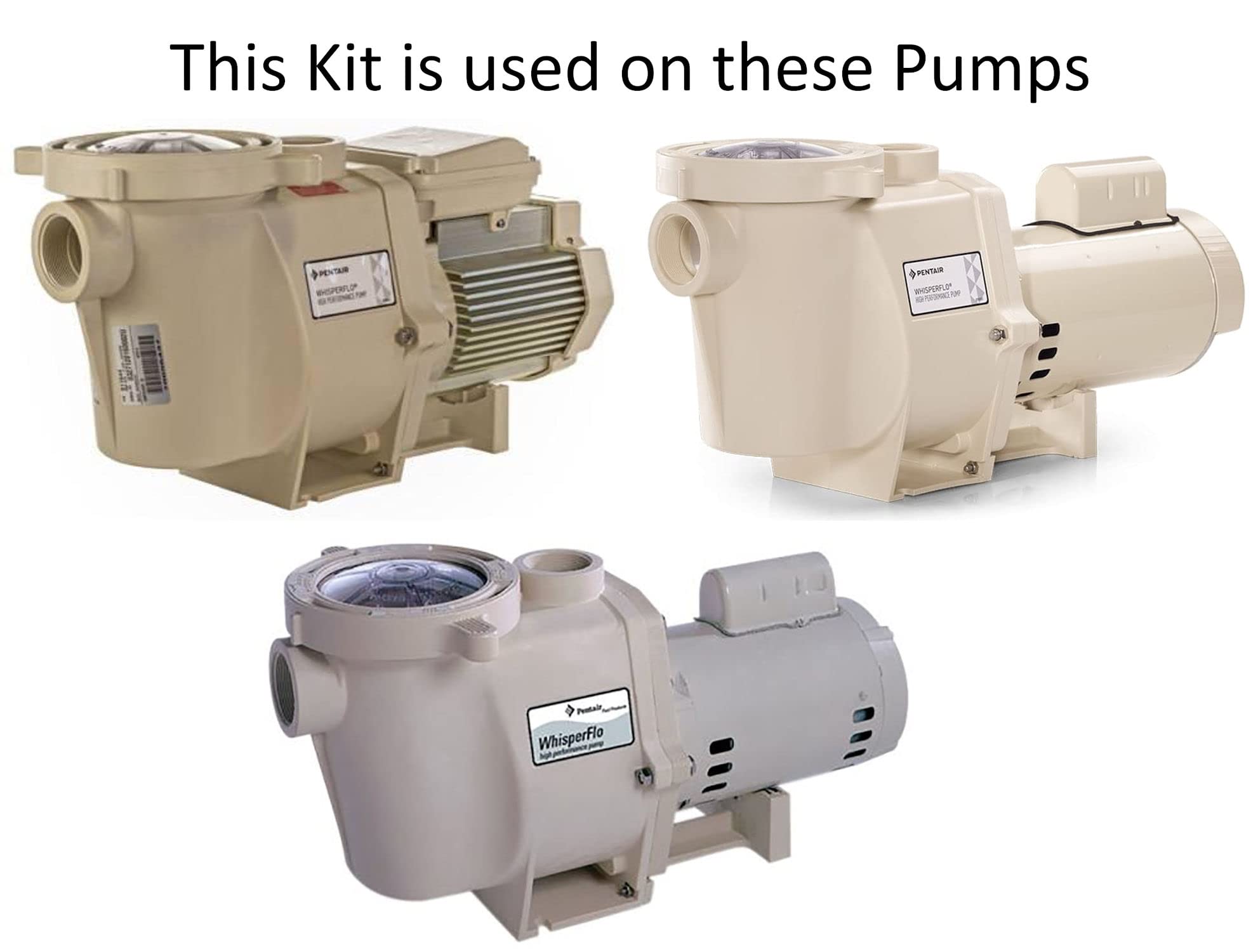 Lid O-Ring included to seal pump lids effectively during operation.