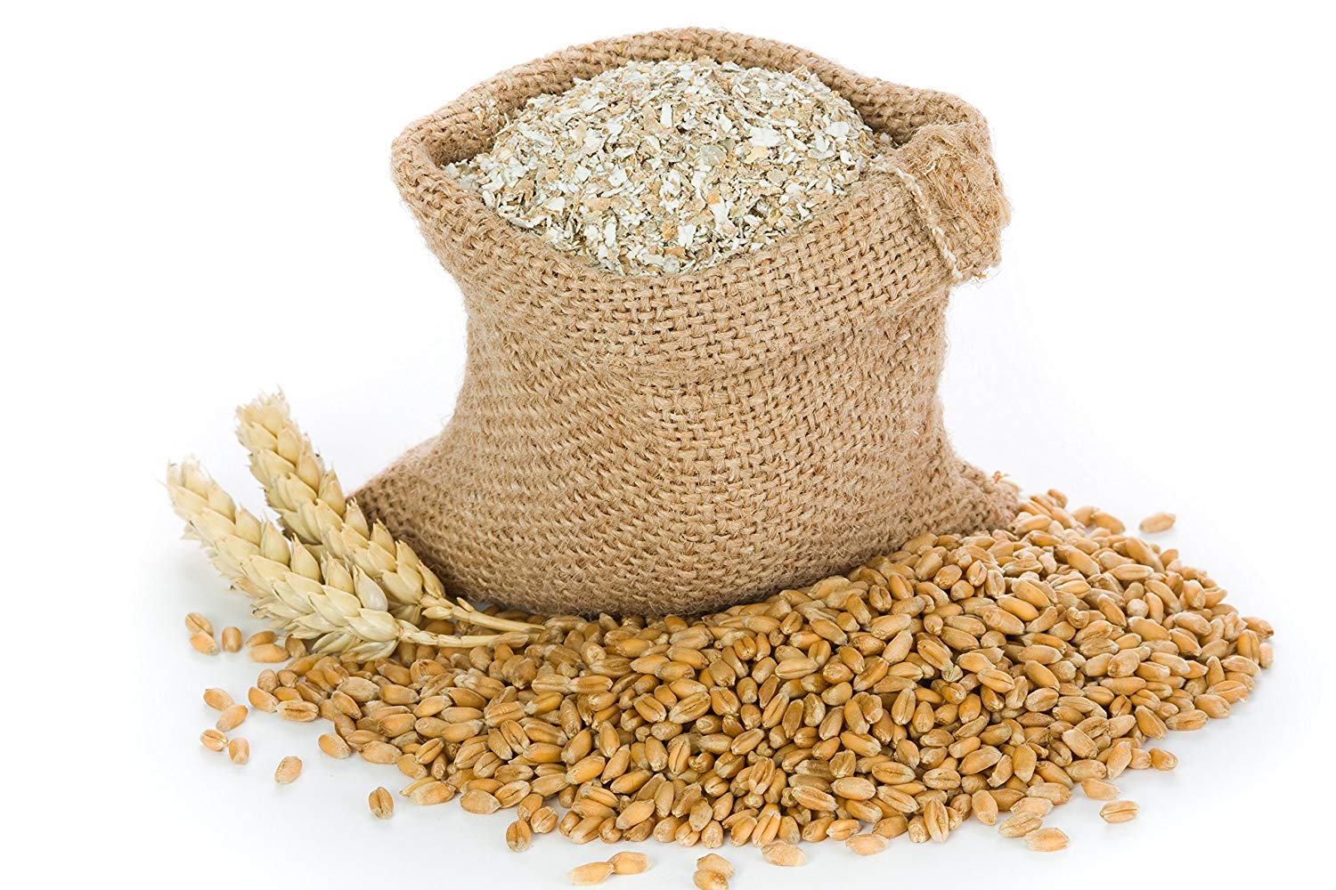 Sealed BadAssBugs bag preserves freshness of wheat bran bedding
