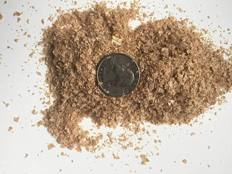 Superworms atop BadAssBugs bedding demonstrate reliable insect medium