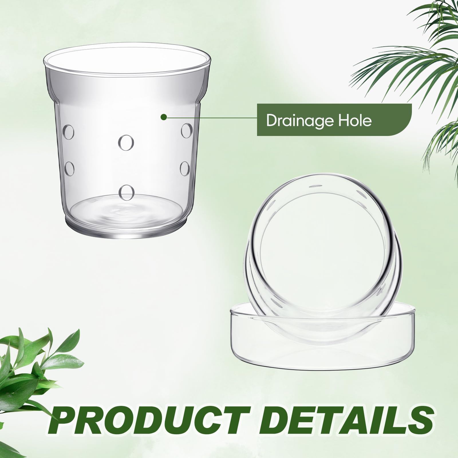 Baderke breathable glass pot promotes airflow for healthier plant growth.