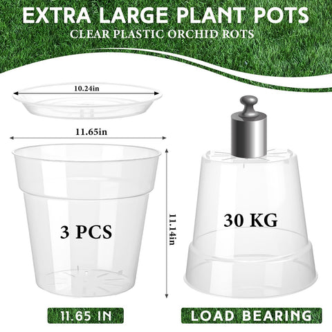 Baderke nursery pot with tray shows integrated drainage and stability.