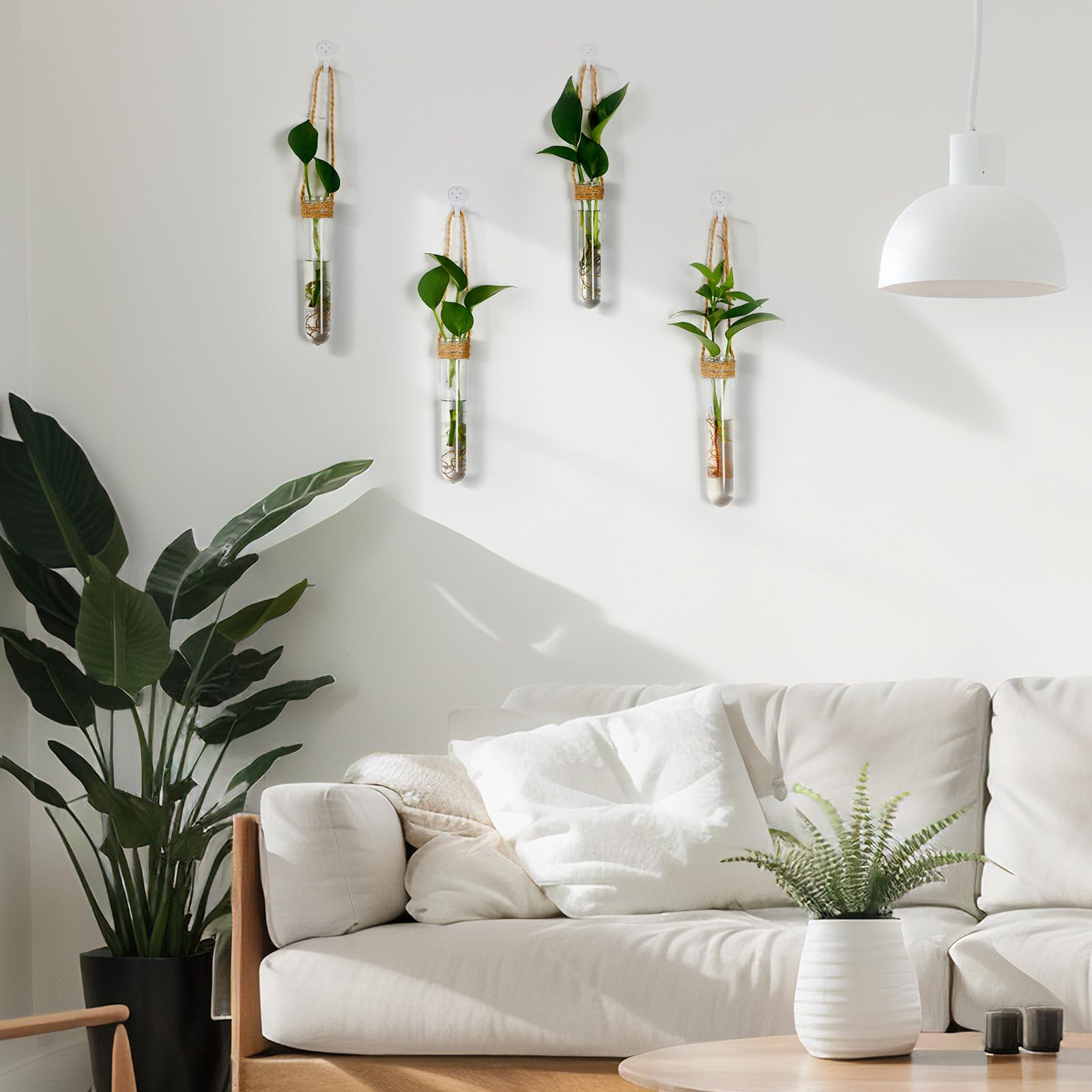 Baderke wall-mounted propagation station offers space-saving decor.