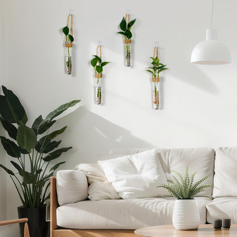 Baderke wall-mounted propagation station offers space-saving decor.