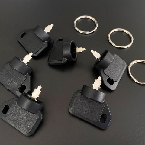Close-up of Badogrio 63-8360 ignition key, durable construction for reliable starts.