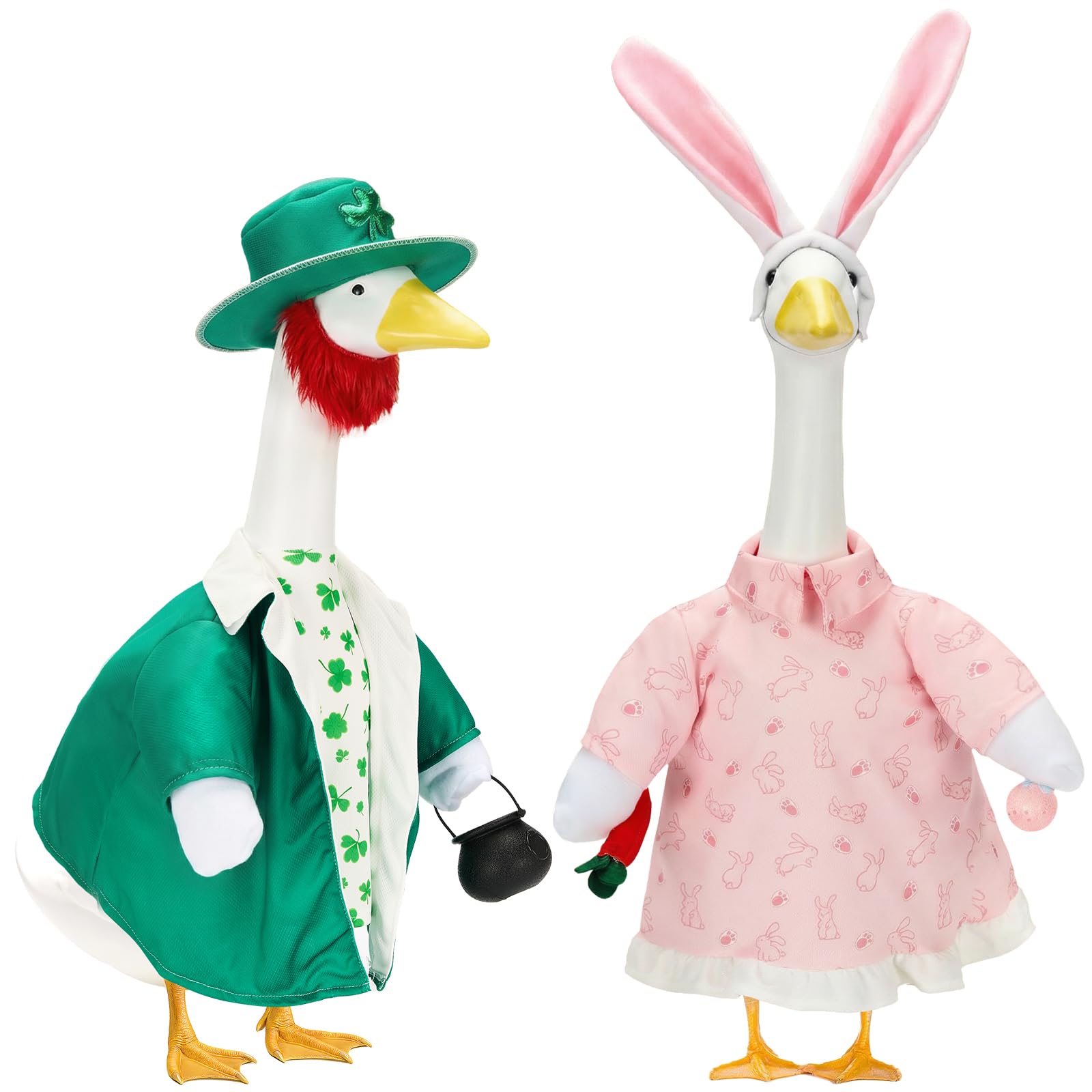 Bafeil double-set goose outfits offer coordinated holiday displays