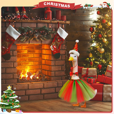 Bafeil goose outfits Easter ensemble for spring garden display