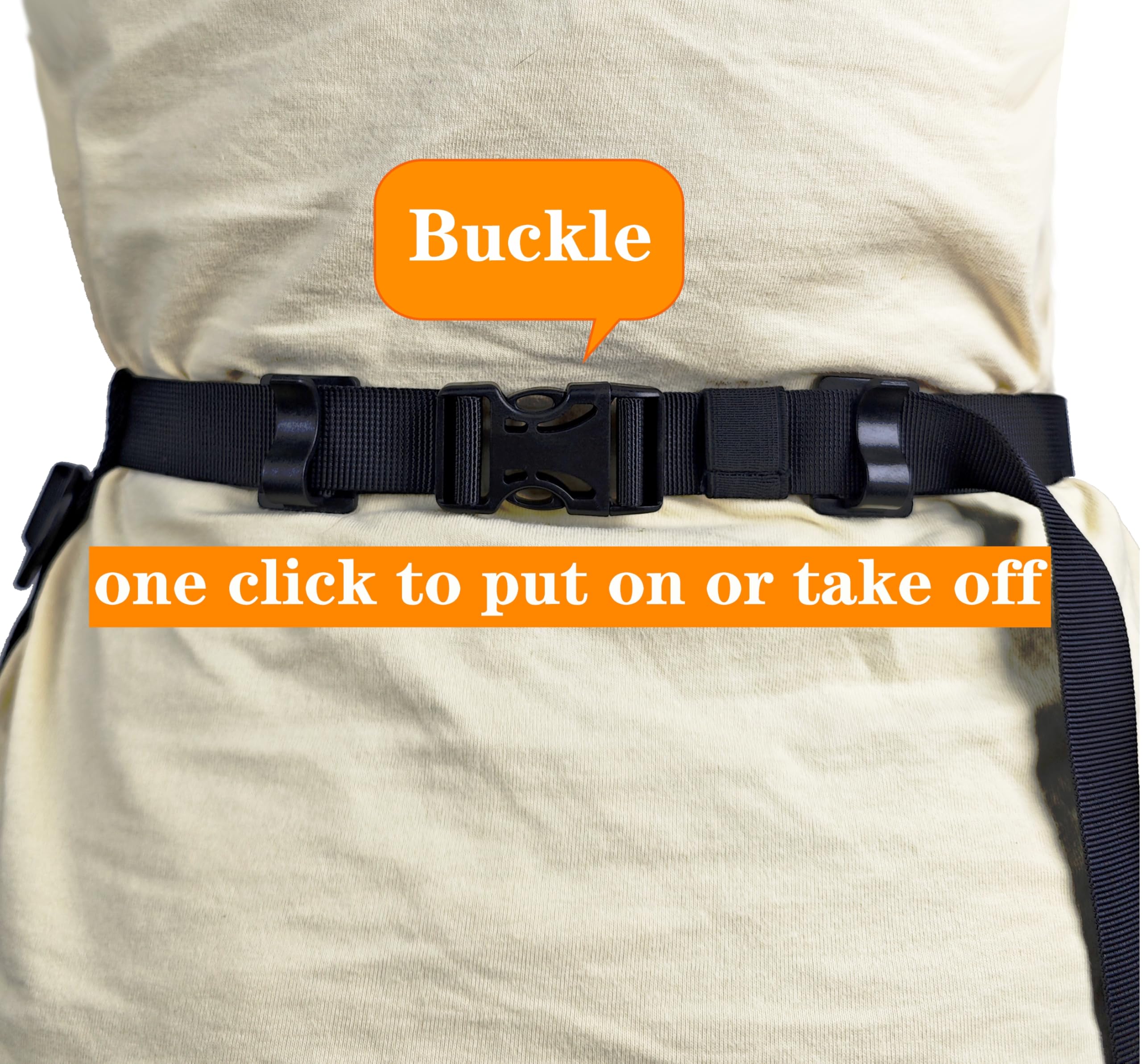 Privacy zippered pocket secures valuables on the job.