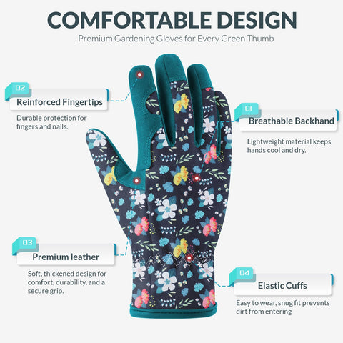 Breathable back of Baidast gloves keeping hands cool.