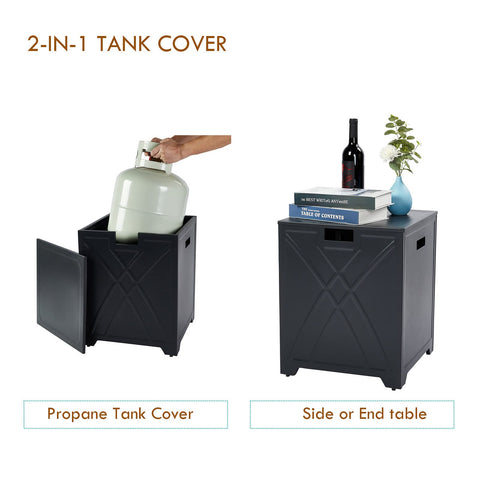 Baide Home magnetic lid design allows quick access for drinks or decorations